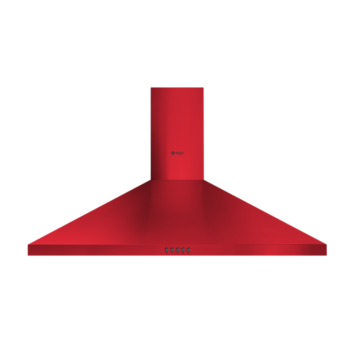 Wiggo WE-C930P(R) - Wandschouw Afzuigkap - 90cm - Rood