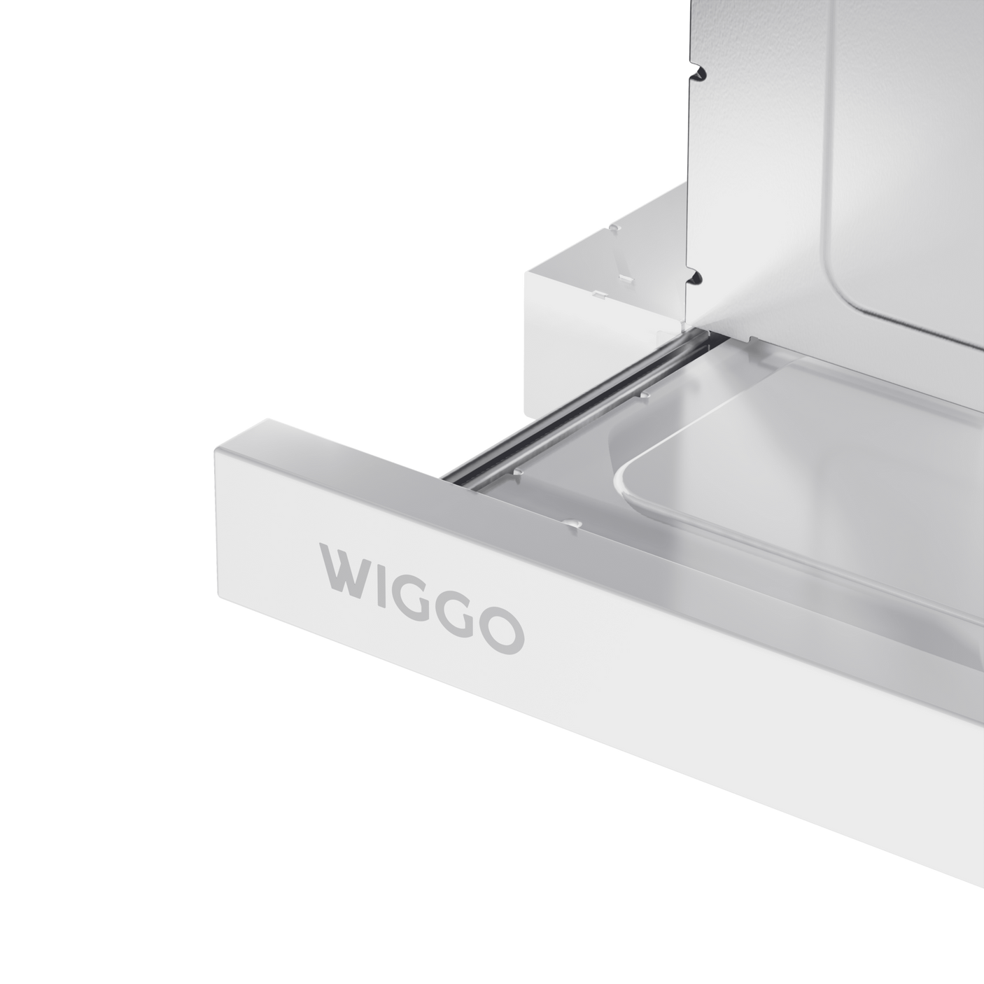 Wiggo WE-D620B(X) Vlakscherm afzuigkap - Rvs - 60 cm