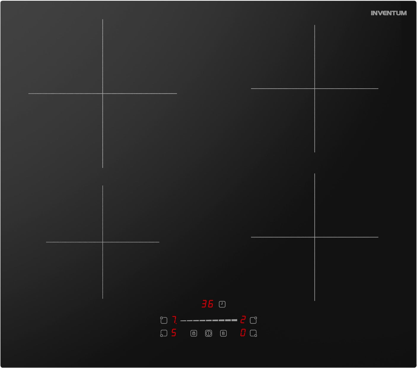 Inventum  IKI6028 Inductie kookplaat 60 cm breed