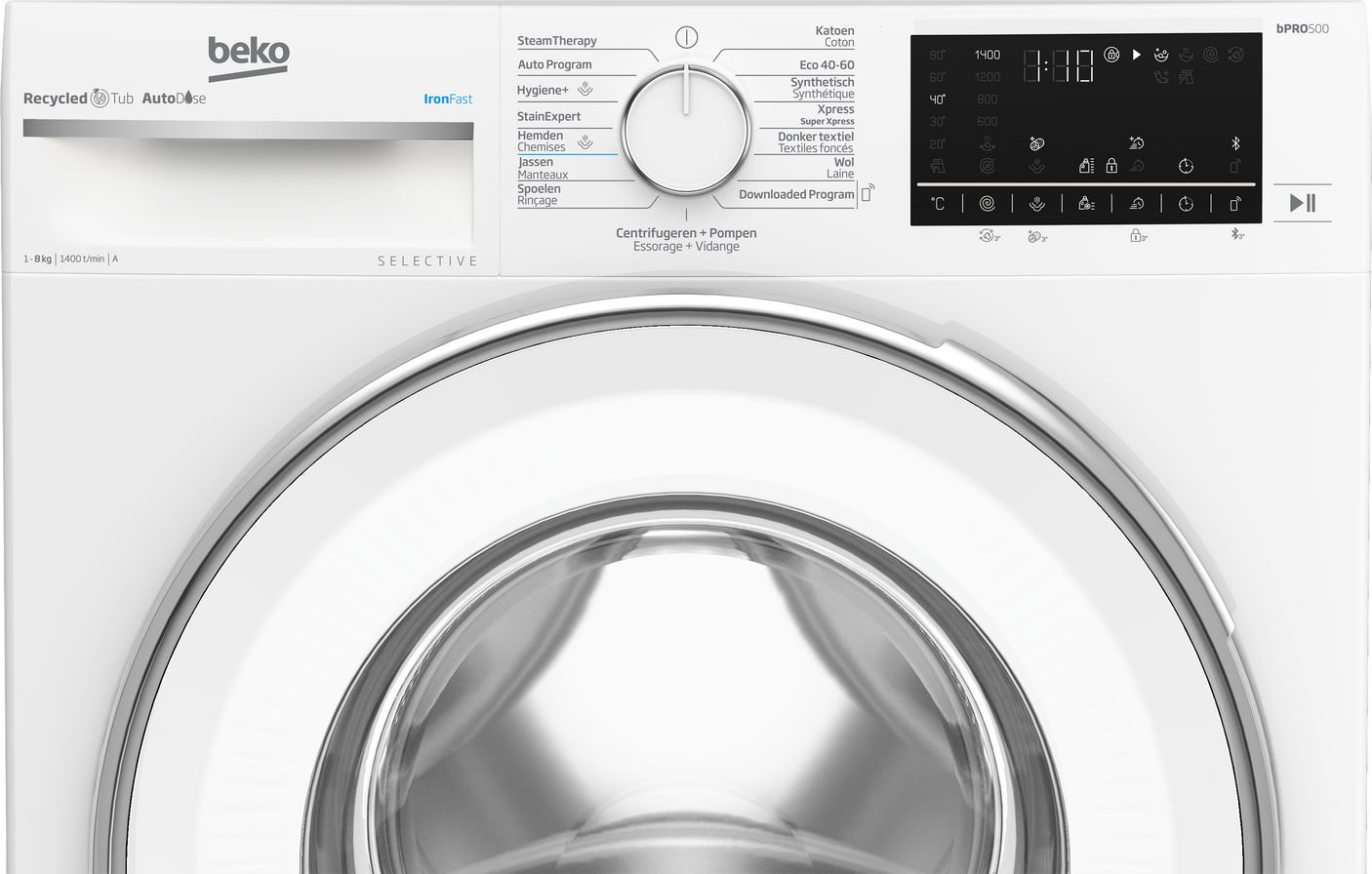 Beko B5WT584106W2 wasmachine