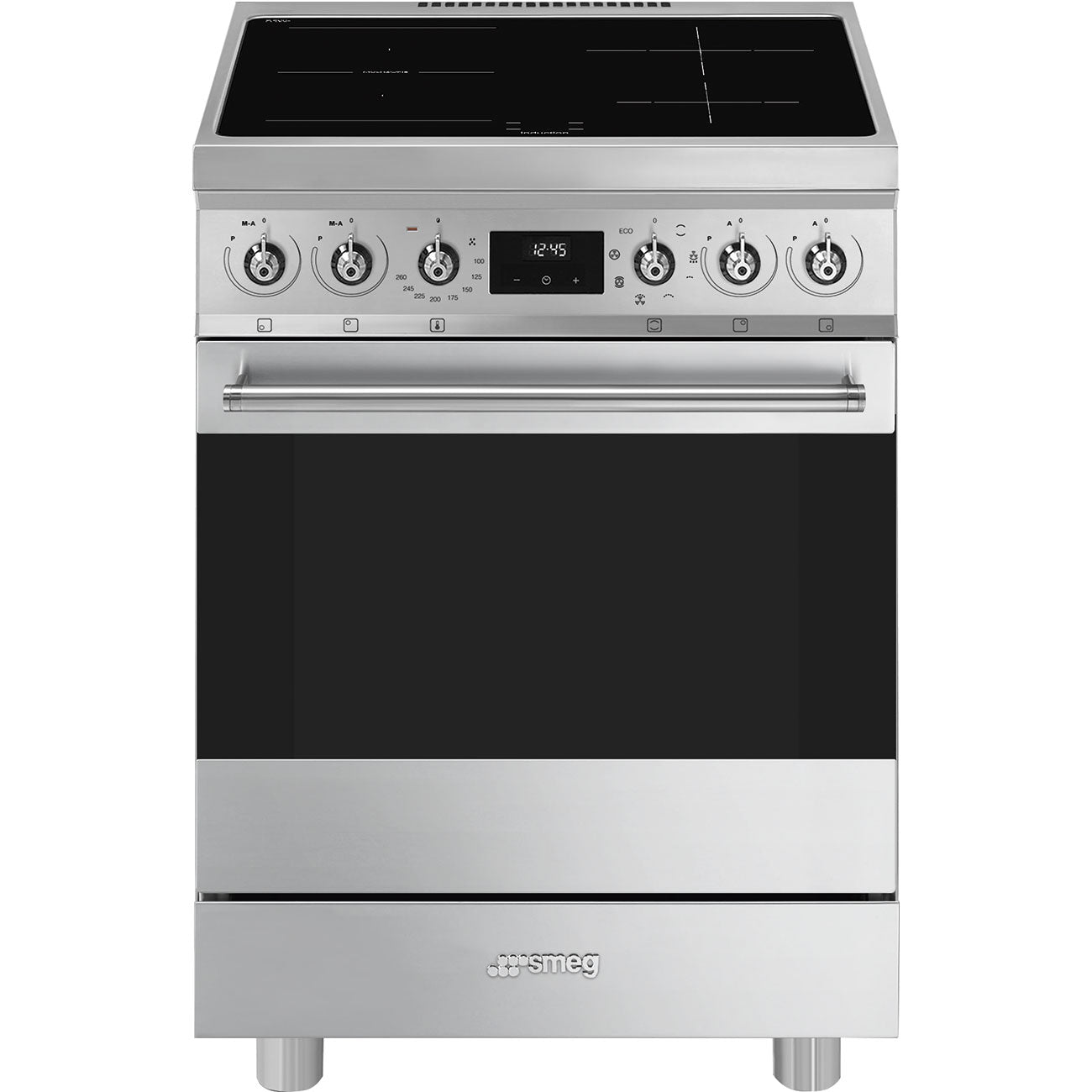 SMEG C6IMX2 60cm breed Fornuis RVS