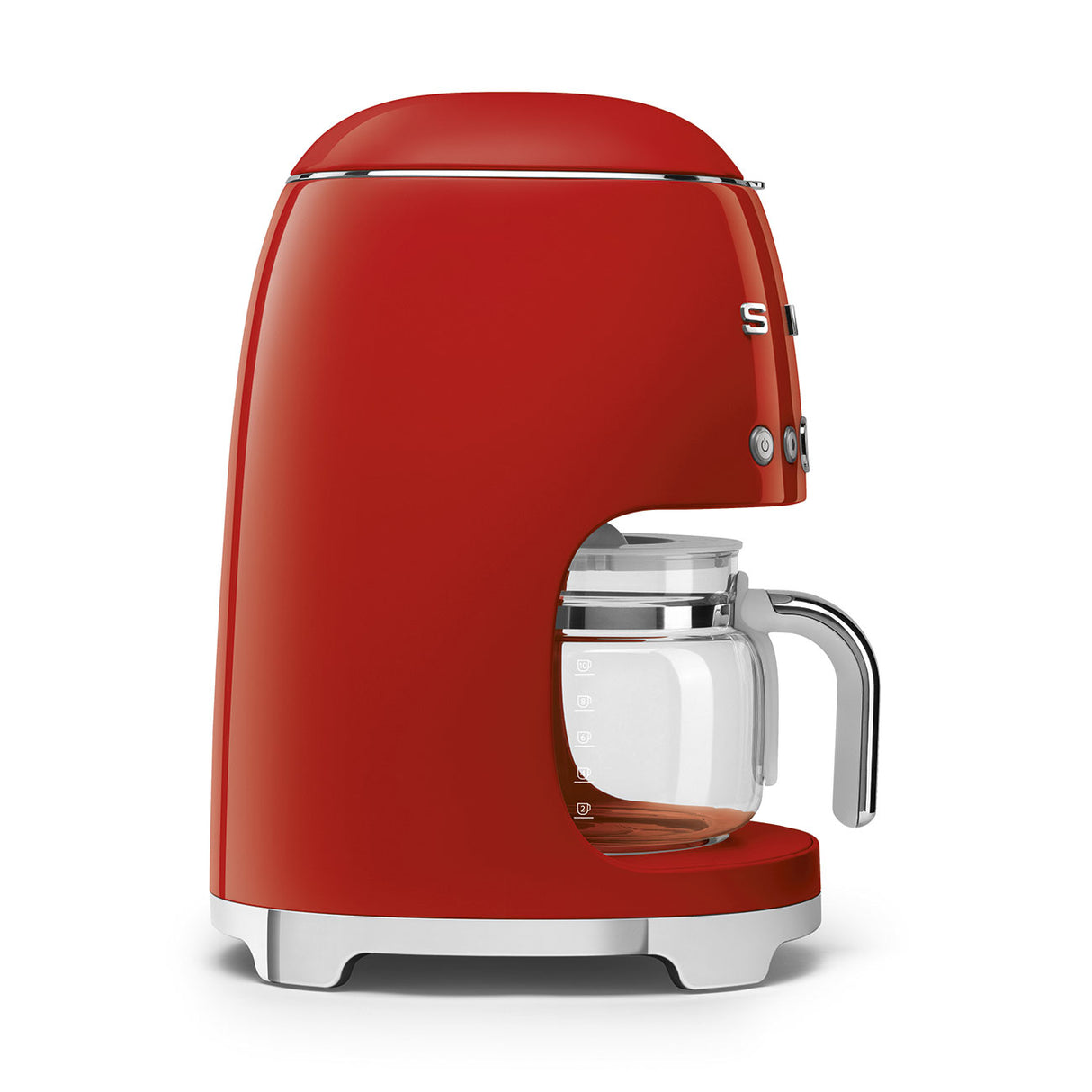 SMEG DCF02RDEU Filterkoffiemachine Filterkoffiemachine Rood