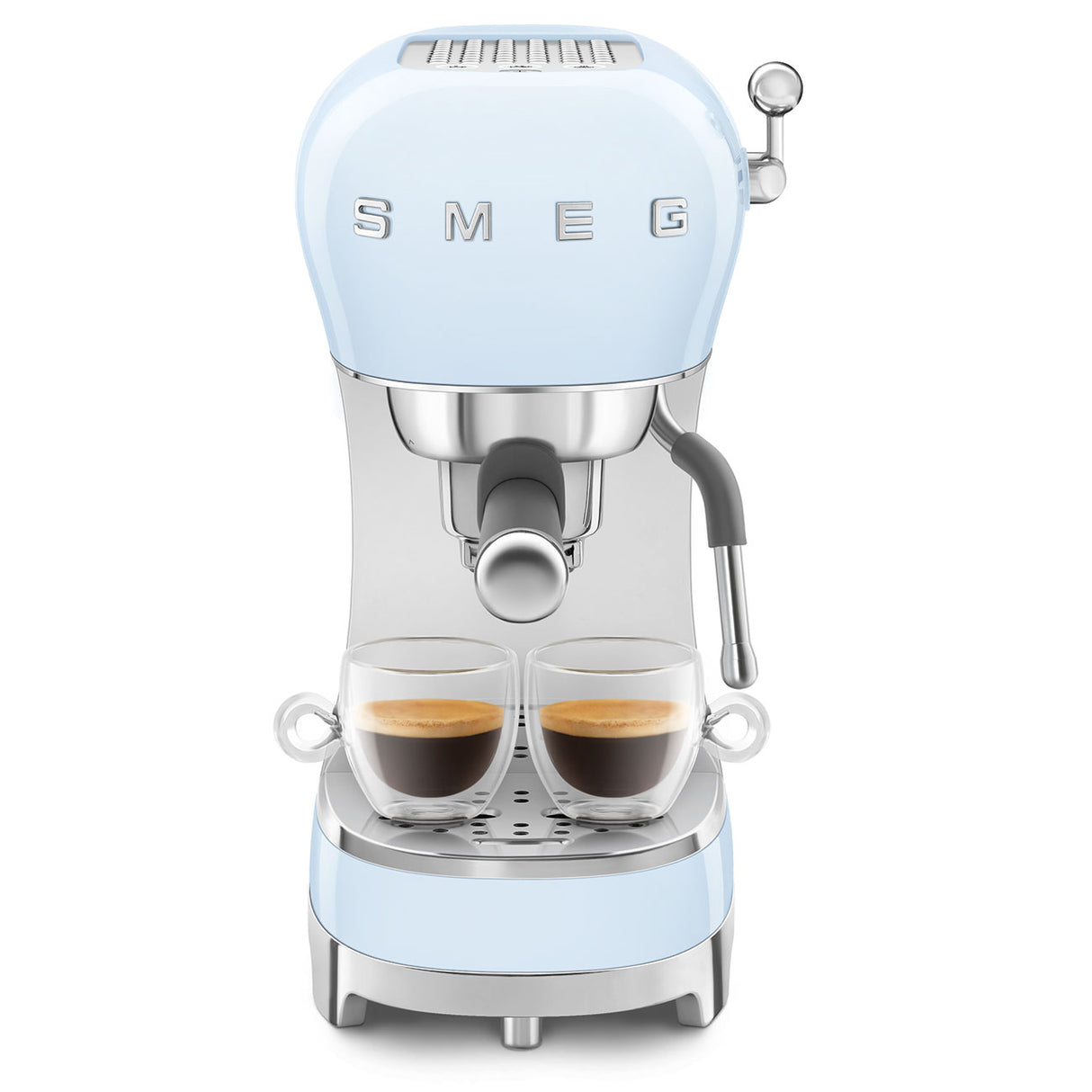 SMEG ECF02PBEU Handmatige espressomachine Espressomachine Pastelblauw