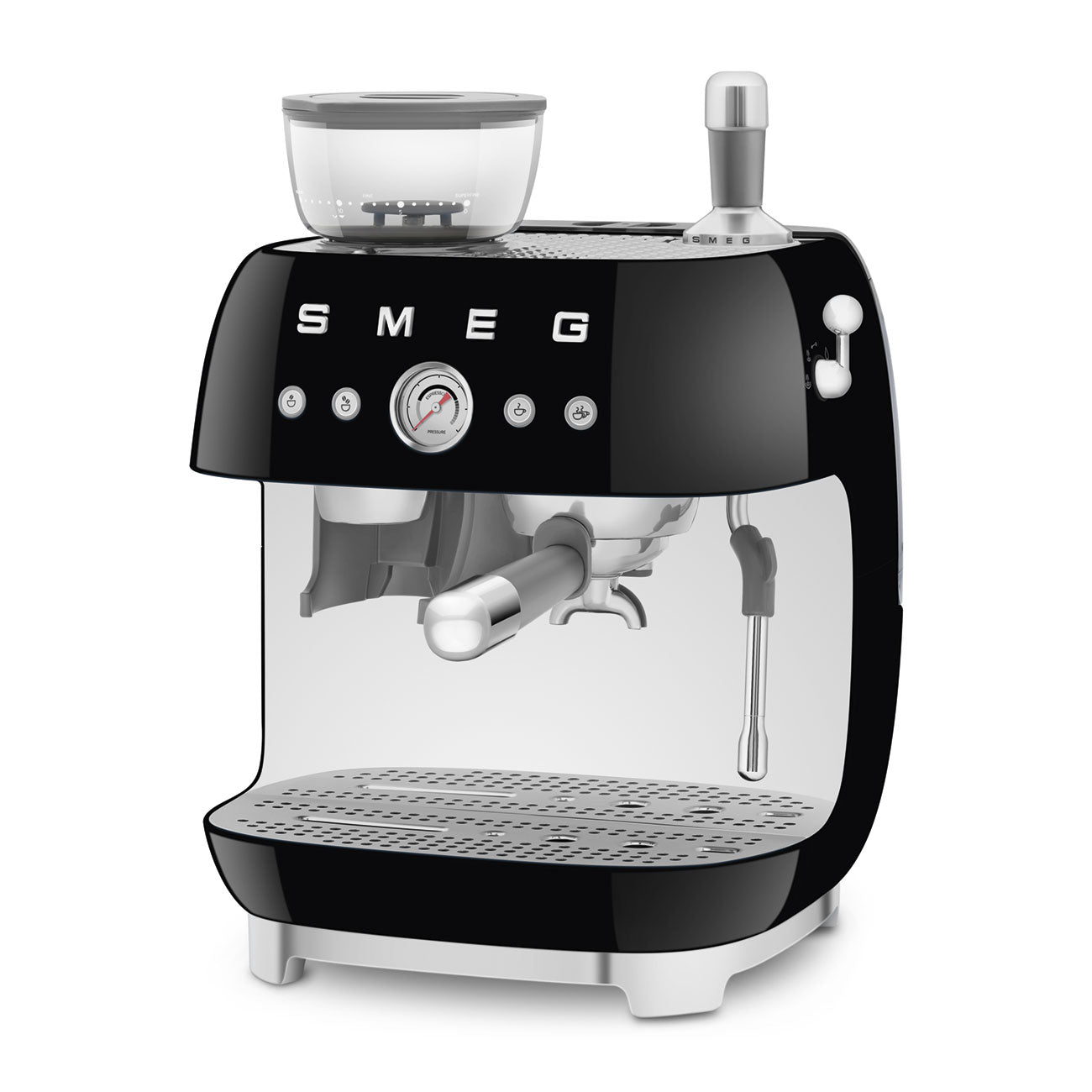 SMEG EGF03BLEU Handmatige espressomachine Espressomachine Zwart