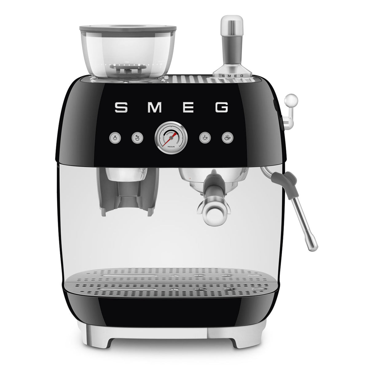 SMEG EGF03BLEU Handmatige espressomachine Espressomachine Zwart