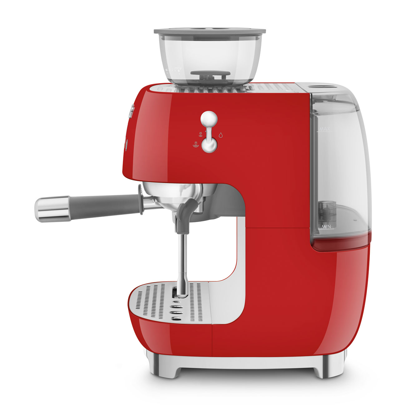 SMEG EGF03RDEU Handmatige espressomachine Espressomachine Rood