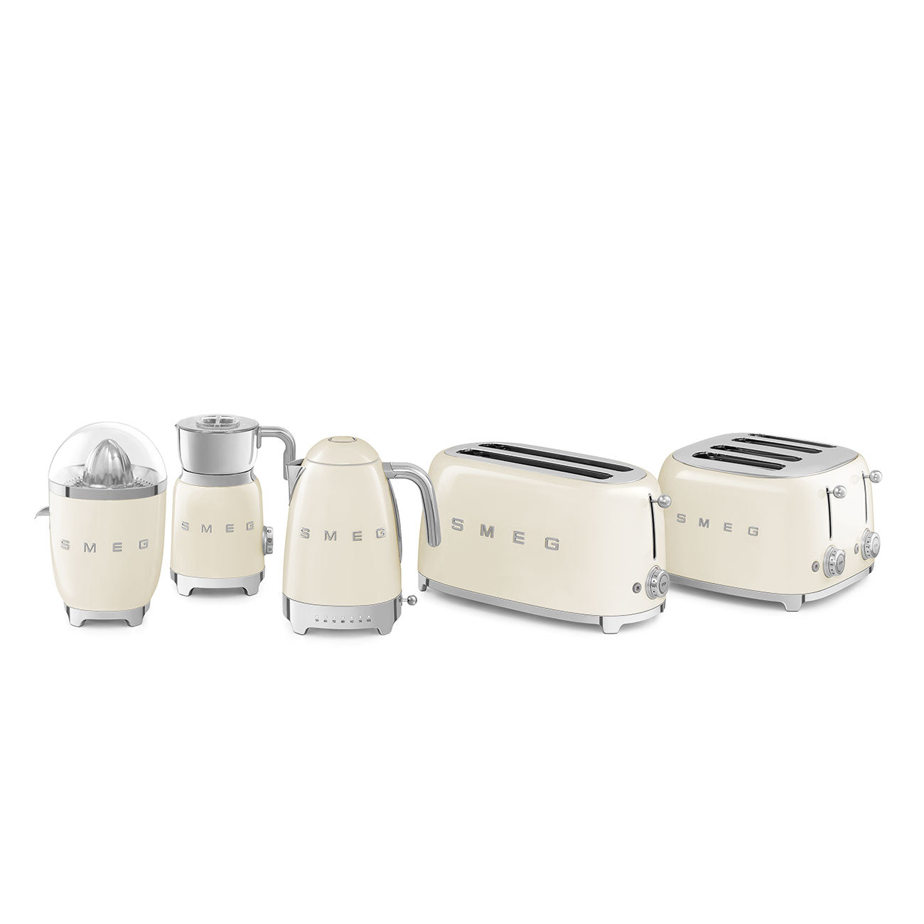 SMEG KLF04CREU Variabele waterkokers Waterkokers Crème