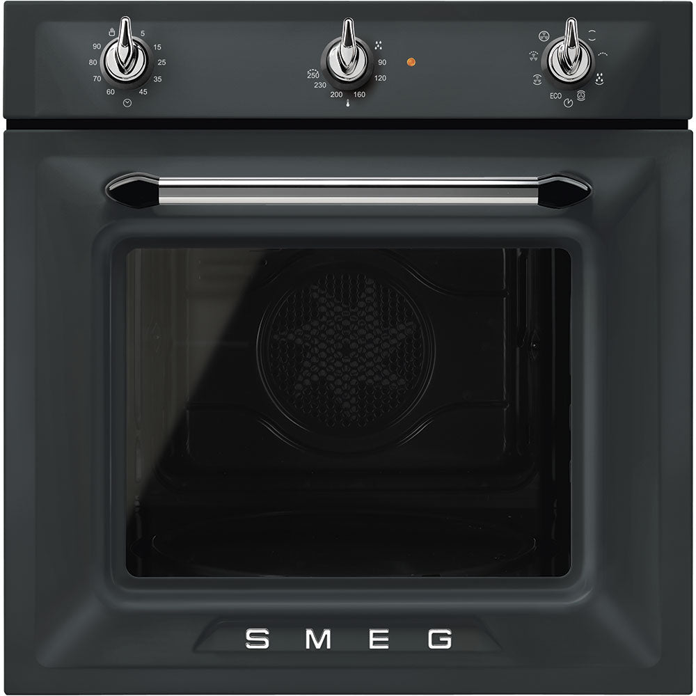 SMEG SF69M3TNO 60 cm Oven Mat zwart