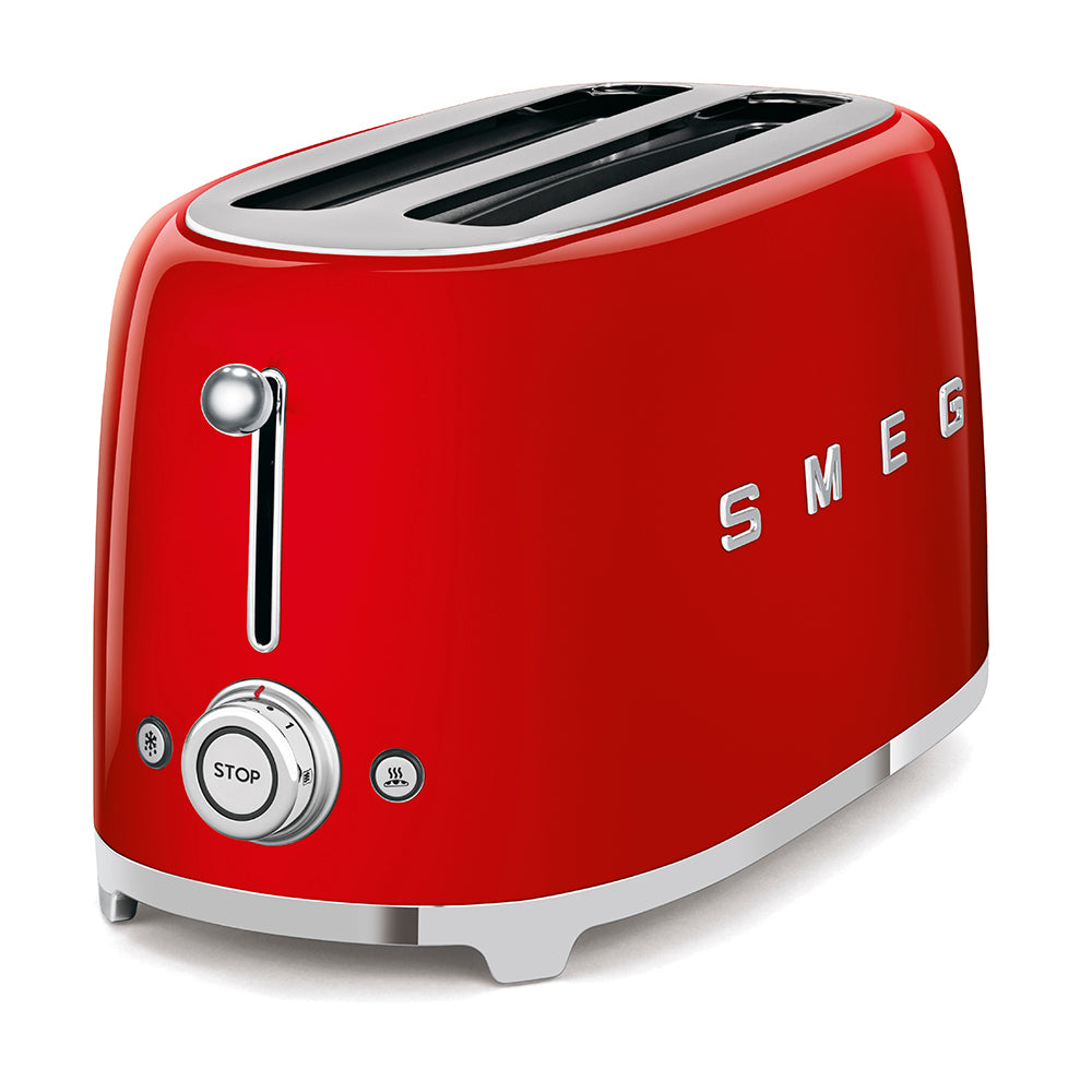 SMEG TSF02RDEU Toaster 2x4 Broodroosters Rood