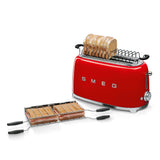 SMEG TSF02RDEU Toaster 2x4 Broodroosters Rood