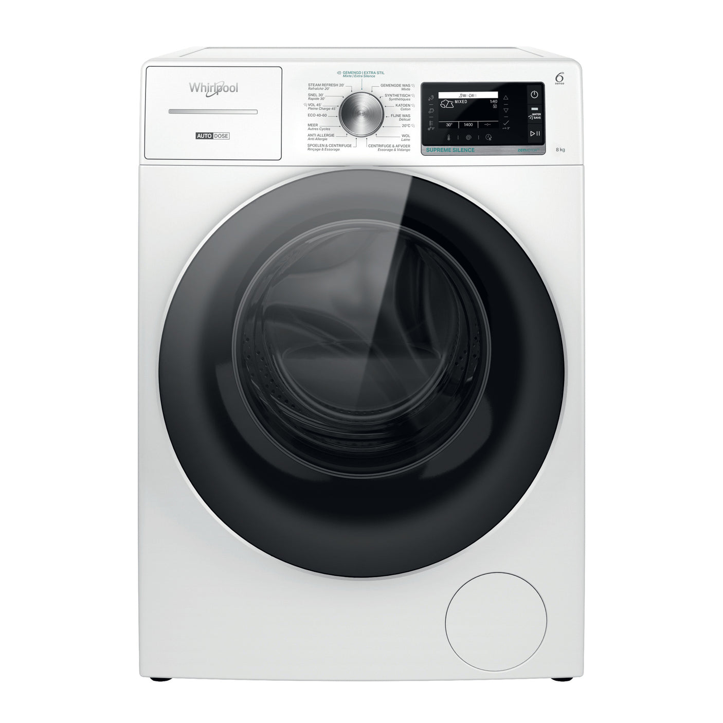 Whirlpool W8 89AD SILENCE BE Wasmachine