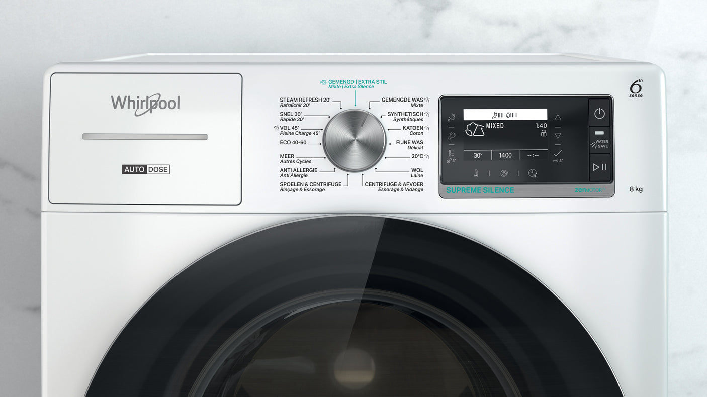 Whirlpool W8 89AD SILENCE BE Wasmachine