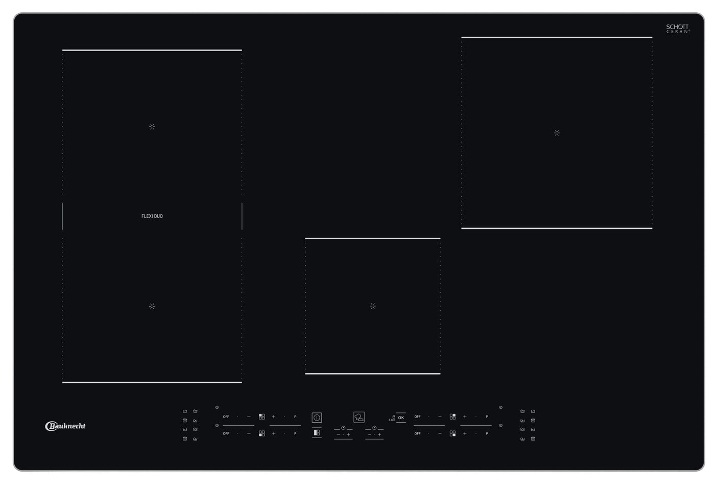 Bauknecht inductiekookplaat - BB 4777C AL