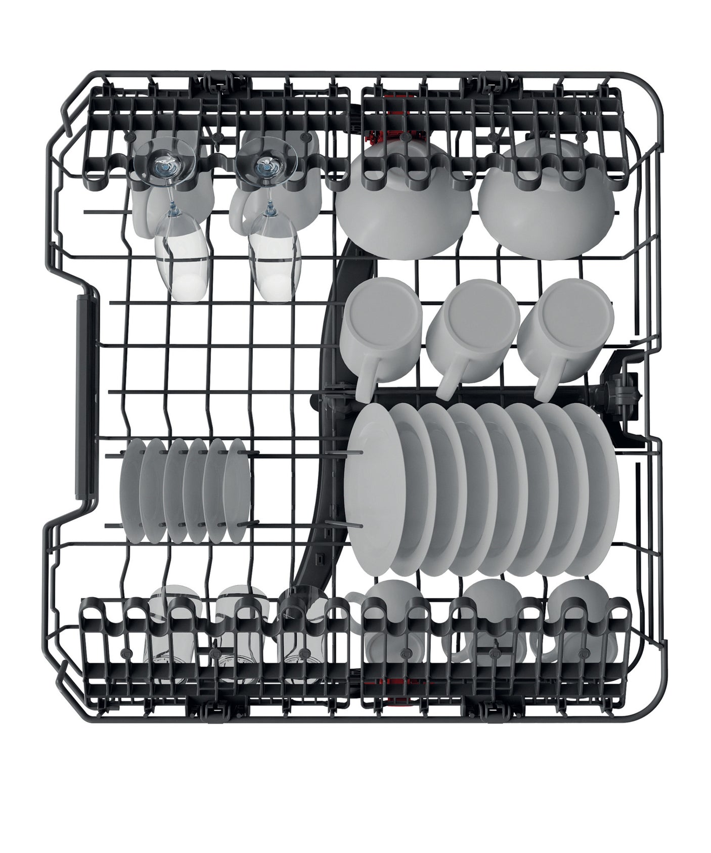 Whirlpool WIC3C33PE vaatwasser Volledig ingebouwd 14 couverts D