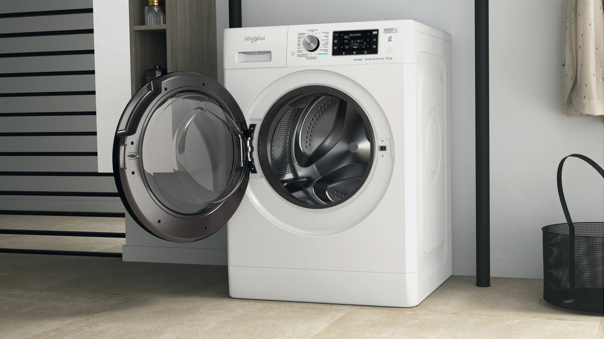 Whirlpool FFD 10469E BV BE vrijstaande wasmachine