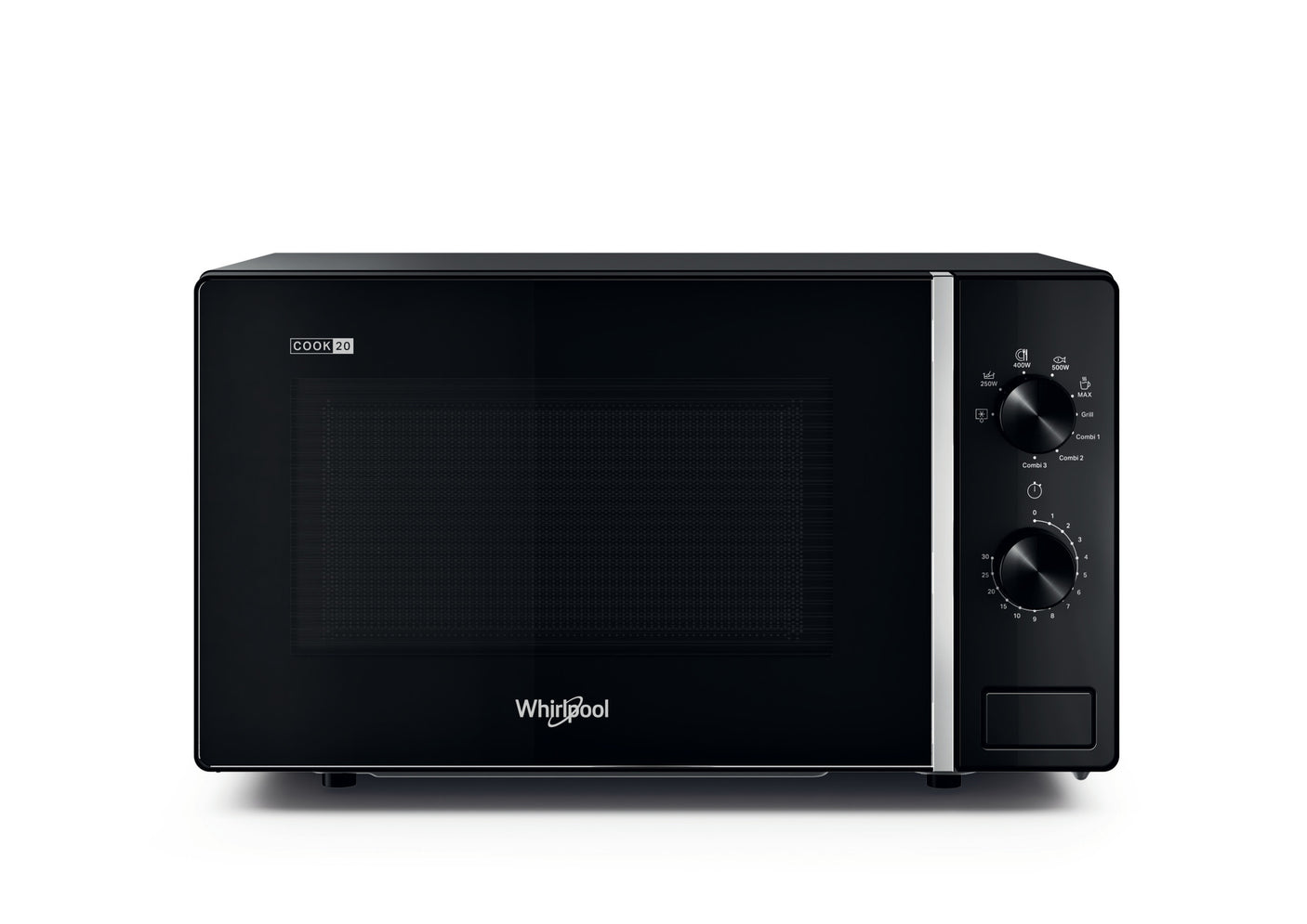 Whirlpool MWP 103 B Aanrecht Grill-magnetron 20 l 700 W Zwart