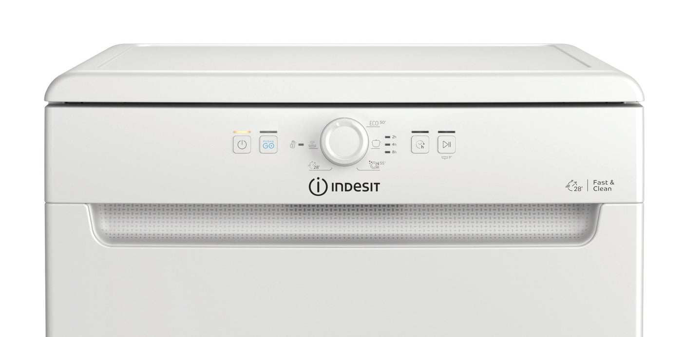 Indesit D2F HK26 Vrijstaand 14 couverts E