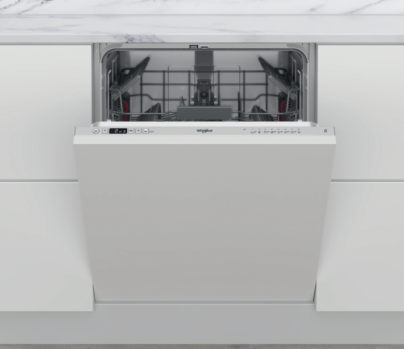 Whirlpool WRIC 3C26 vaatwasser Volledig ingebouwd 14 couverts E