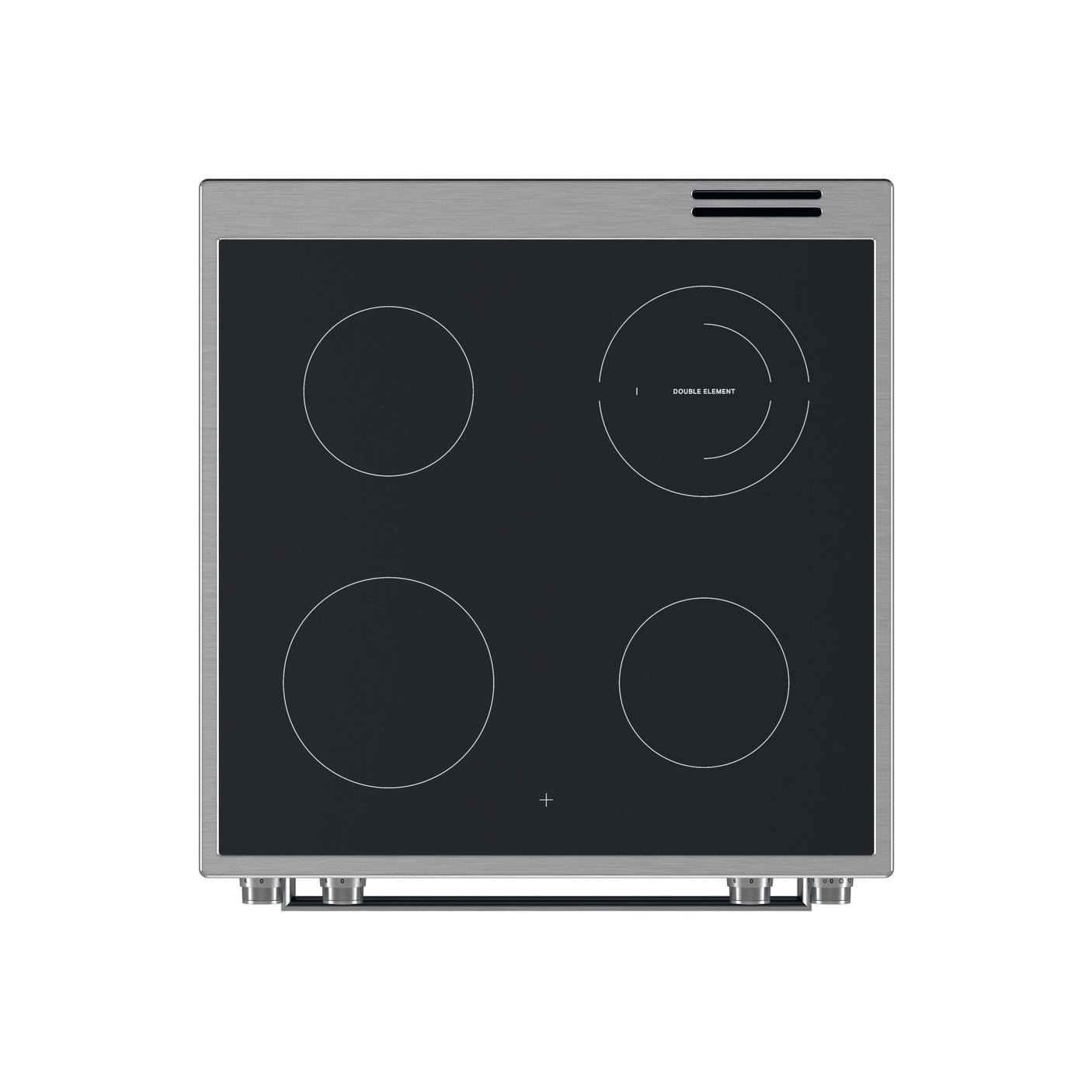 Whirlpool vrijstaand elektrisch fornuis: 60 cm - WS68V8CCXT