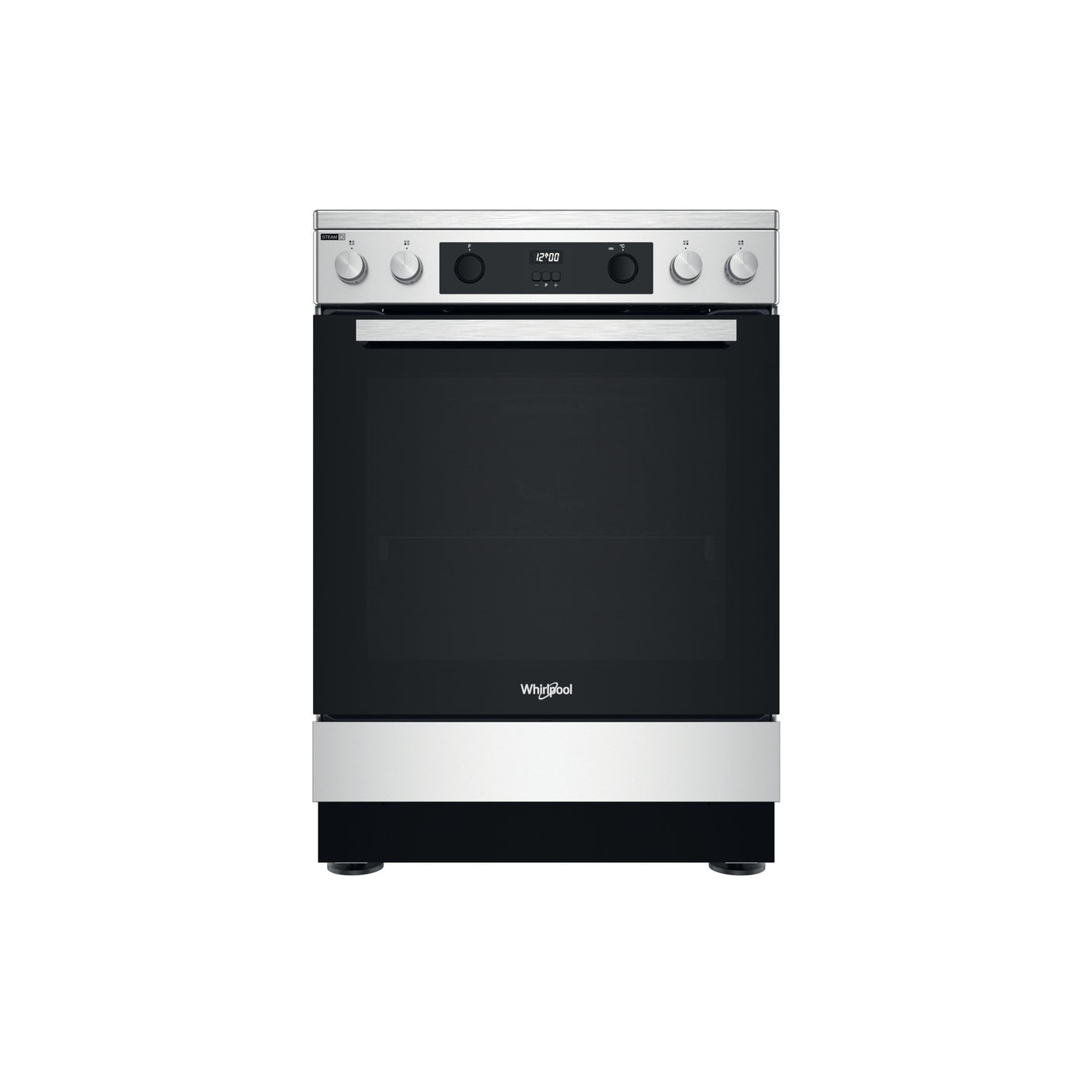 Whirlpool vrijstaand elektrisch fornuis: 60 cm - WS68V8CCXT