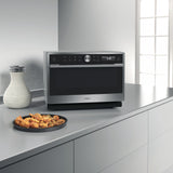 Whirlpool Supreme Chef MWSC 9133 SX Aanrecht Combinatiemagnetron 33 l 1000 W Zwart, Roestvrijstaal