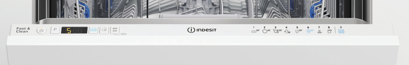 Indesit D2I HD524 A vaatwasser Volledig ingebouwd 14 couverts E