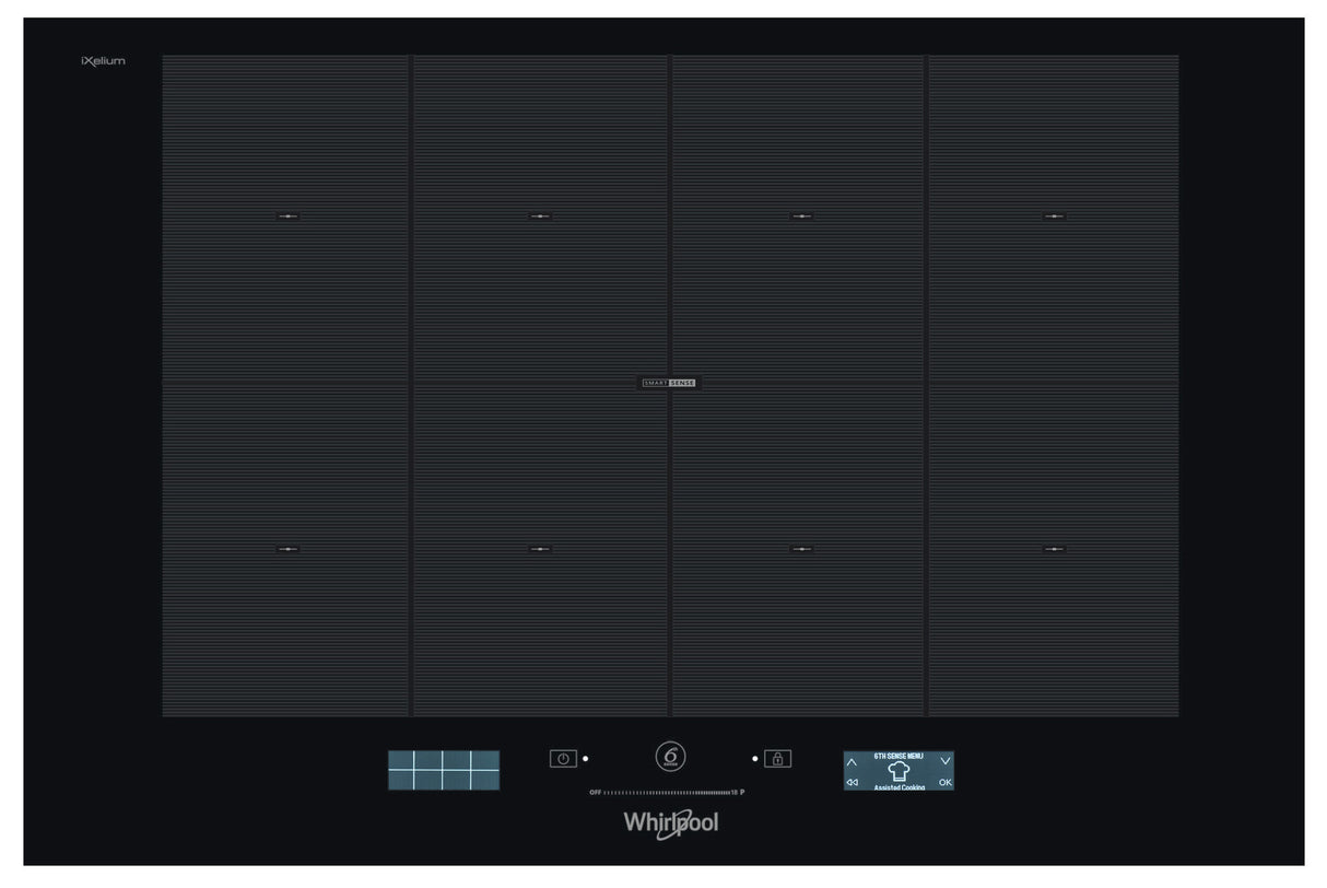 Whirlpool SMP 778 C/NE/IXL Zwart Ingebouwd Inductiekookplaat zones 4 zone(s)