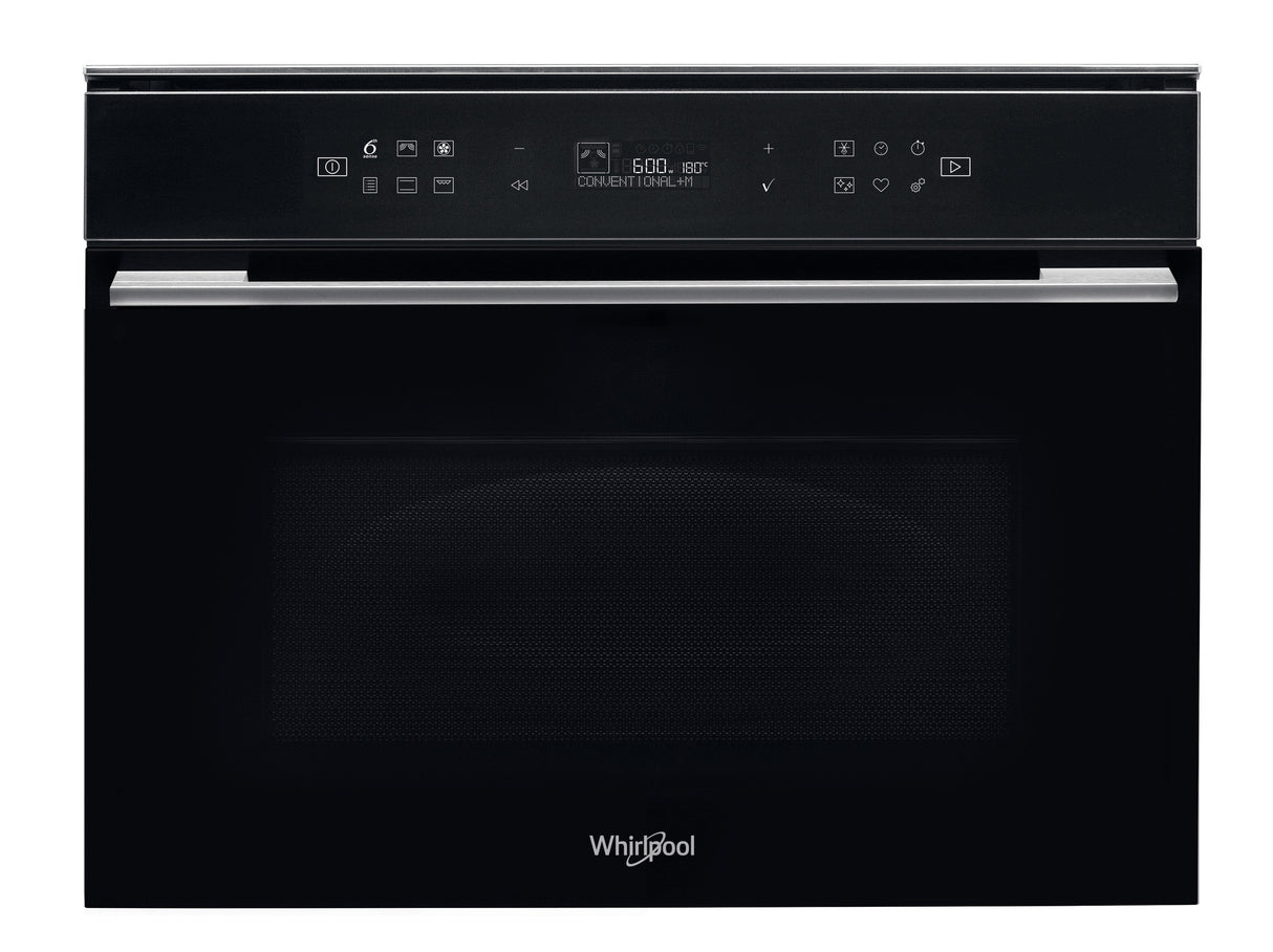 Whirlpool W7 ME450 NB Compacte oven met magnetronfunctie - Inbouw - 40 liter - 850 watt