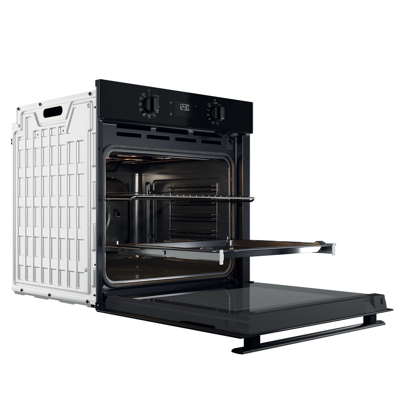 Whirlpool inbouw elektrische oven: kleur zwart - OMR58RR1B