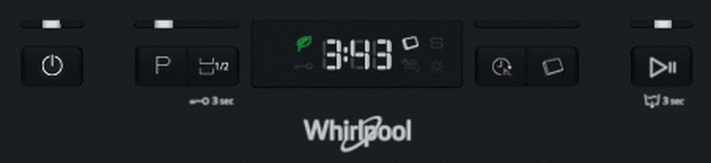 Whirlpool W2F HD624 X vaatwasser Vrijstaand 14 couverts E