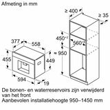 Siemens iQ700 CT718L1B0 koffiezetapparaat Volledig automatisch Espressomachine 2,4 l