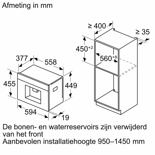 Siemens iQ700 CT718L1B0 koffiezetapparaat Volledig automatisch Espressomachine 2,4 l