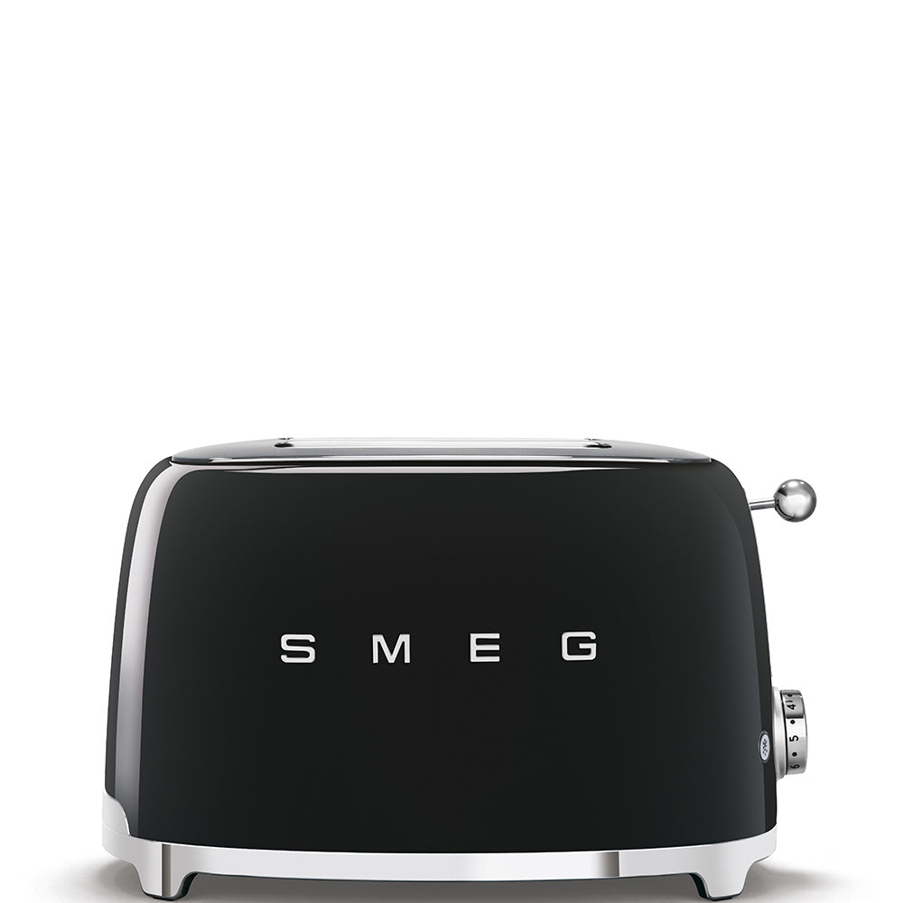 SMEG TSF01BLEU Toaster 2x2 Broodroosters Zwart